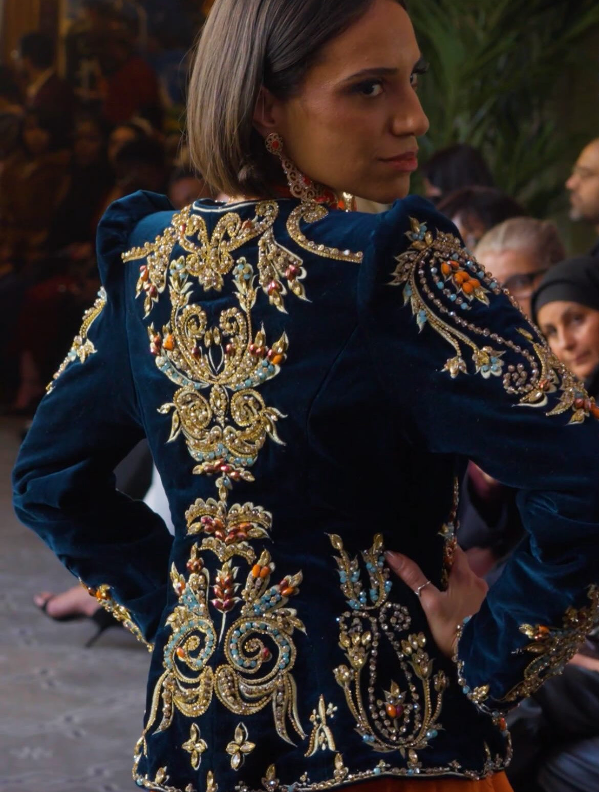 Karakou bleu nuit