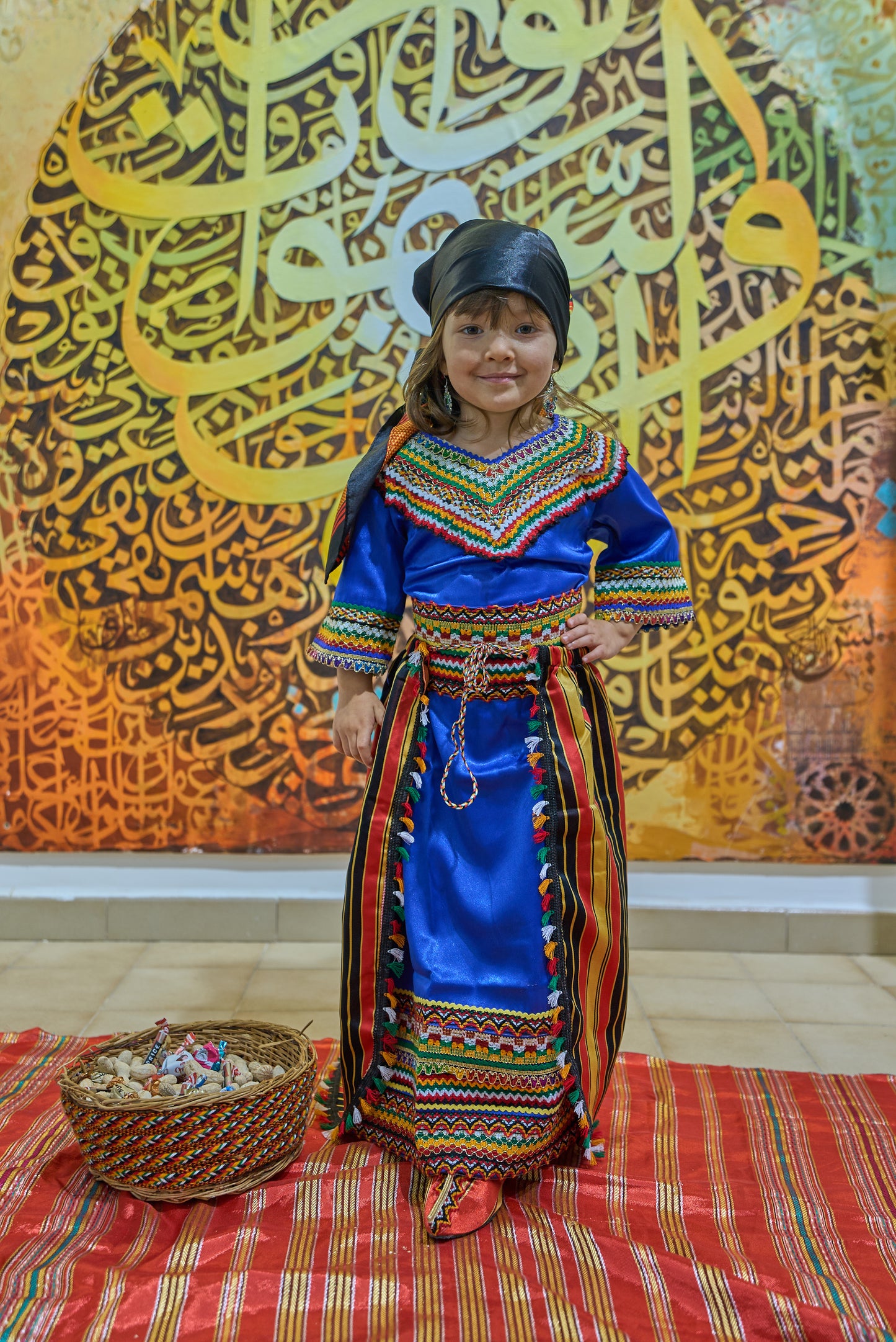 robe kabyle bleu