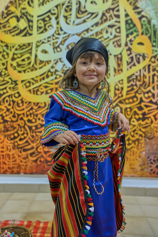 robe kabyle bleu