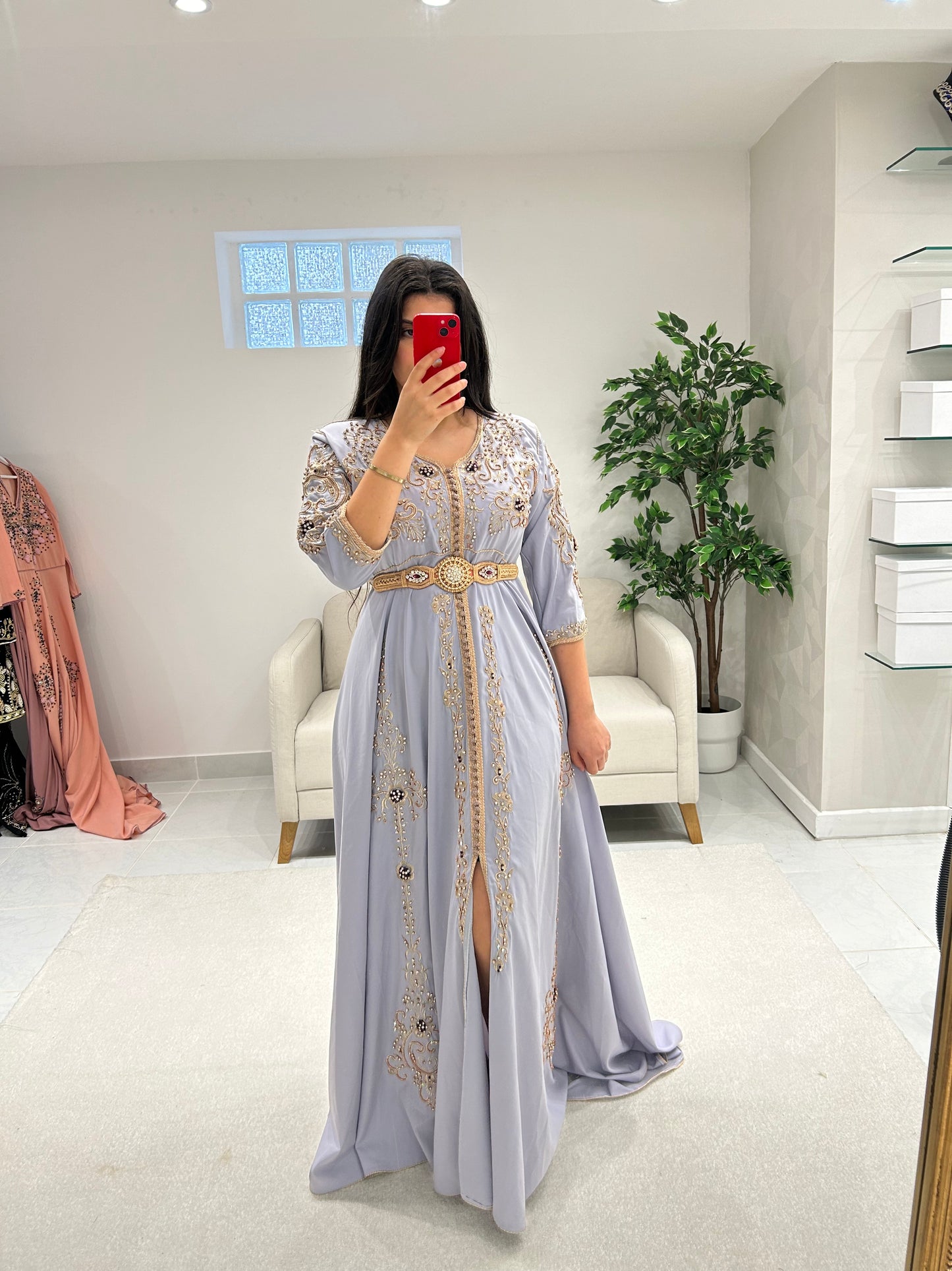 Caftan l perlé