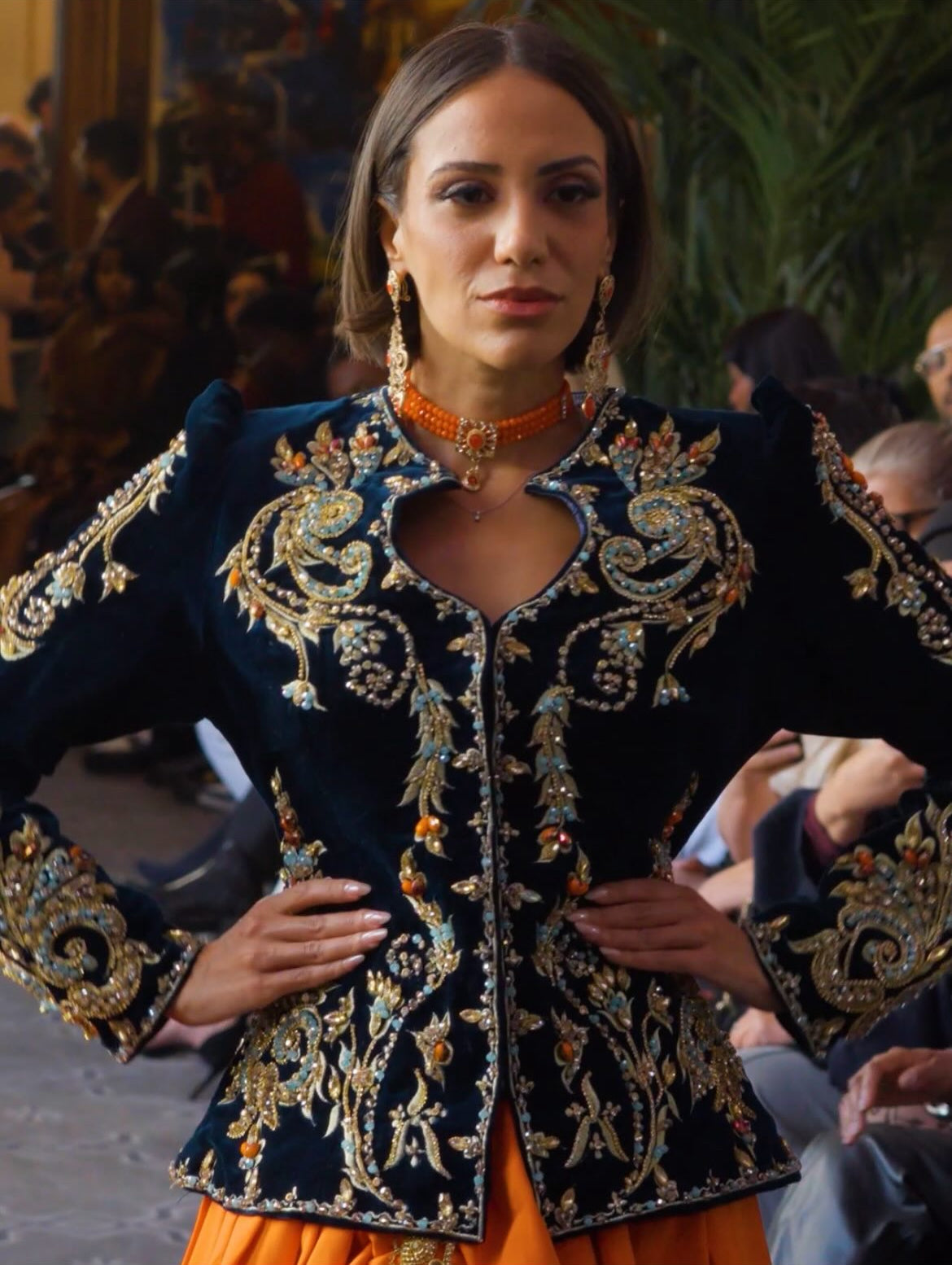 Karakou bleu nuit
