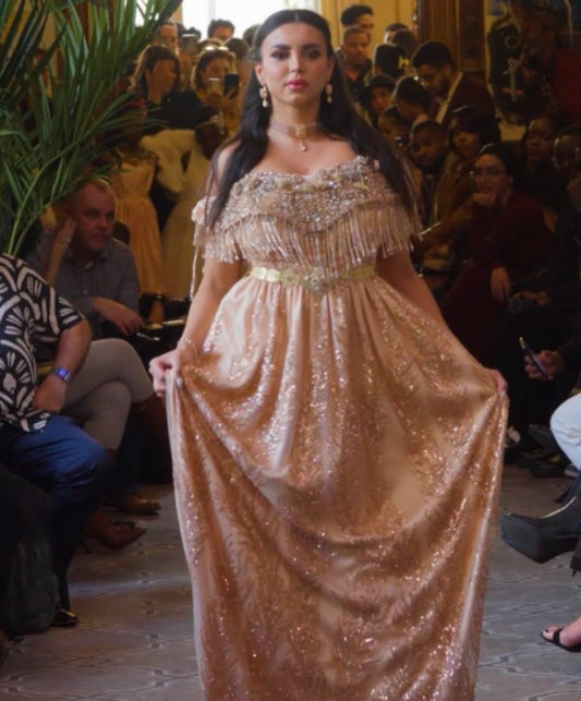 Blousa oranaise dorée