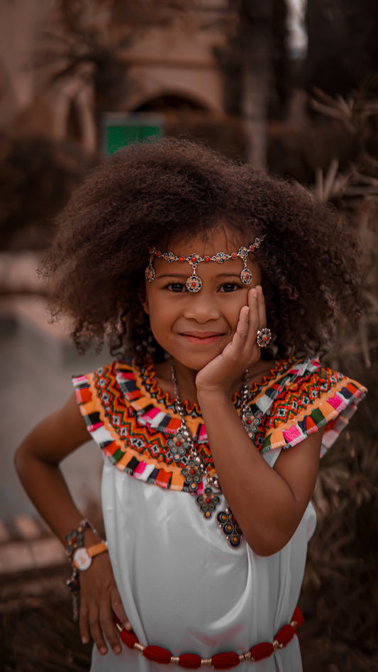 robe kabyle blanche